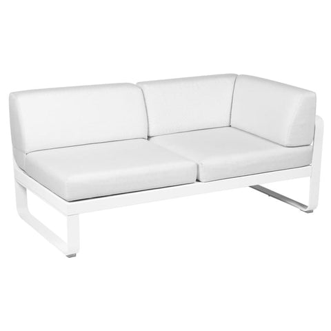 Módulo derecho esquina BELLEVIE 2 plazas. Colección Bellevie comprar online mobiliario Fermob exterior e interior. Rincón del Mueble RDM Madrid España.