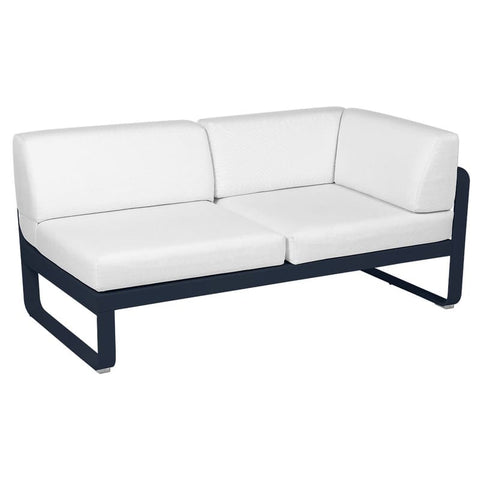 Módulo derecho esquina BELLEVIE 2 plazas. Colección Bellevie comprar online mobiliario Fermob exterior e interior. Rincón del Mueble RDM Madrid España.