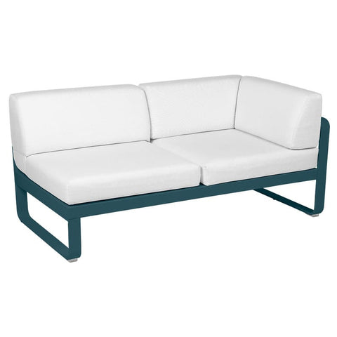 Módulo derecho esquina BELLEVIE 2 plazas. Colección Bellevie comprar online mobiliario Fermob exterior e interior. Rincón del Mueble RDM Madrid España.