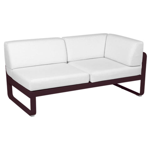 Módulo derecho esquina BELLEVIE 2 plazas. Colección Bellevie comprar online mobiliario Fermob exterior e interior. Rincón del Mueble RDM Madrid España.