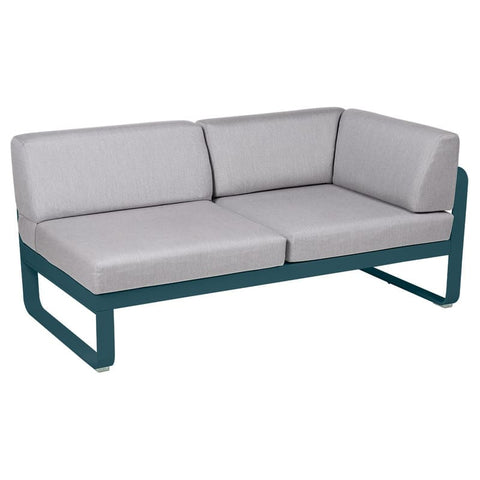 Módulo derecho esquina BELLEVIE 2 plazas. Colección Bellevie comprar online mobiliario Fermob exterior e interior. Rincón del Mueble RDM Madrid España.