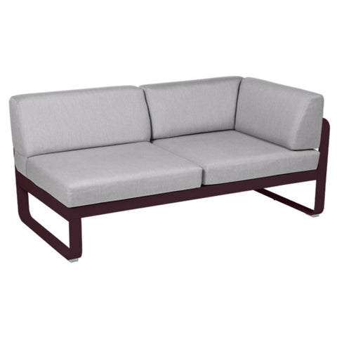Módulo derecho esquina BELLEVIE 2 plazas. Colección Bellevie comprar online mobiliario Fermob exterior e interior. Rincón del Mueble RDM Madrid España.