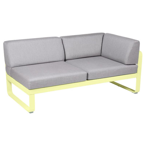 Módulo derecho esquina BELLEVIE 2 plazas. Colección Bellevie comprar online mobiliario Fermob exterior e interior. Rincón del Mueble RDM Madrid España.