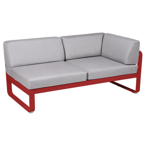 Módulo derecho esquina BELLEVIE 2 plazas. Colección Bellevie comprar online mobiliario Fermob exterior e interior. Rincón del Mueble RDM Madrid España.