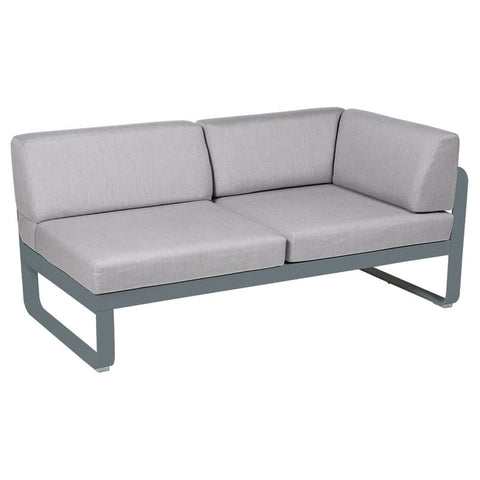 Módulo derecho esquina BELLEVIE 2 plazas. Colección Bellevie comprar online mobiliario Fermob exterior e interior. Rincón del Mueble RDM Madrid España.