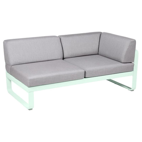 Módulo derecho esquina BELLEVIE 2 plazas. Colección Bellevie comprar online mobiliario Fermob exterior e interior. Rincón del Mueble RDM Madrid España.