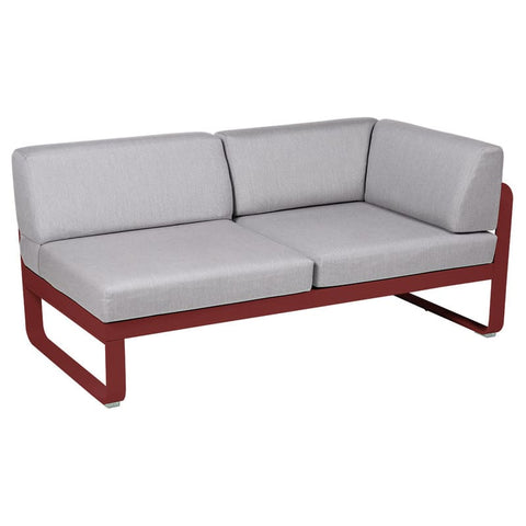 Módulo derecho esquina BELLEVIE 2 plazas. Colección Bellevie comprar online mobiliario Fermob exterior e interior. Rincón del Mueble RDM Madrid España.