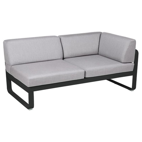 Módulo derecho esquina BELLEVIE 2 plazas. Colección Bellevie comprar online mobiliario Fermob exterior e interior. Rincón del Mueble RDM Madrid España.