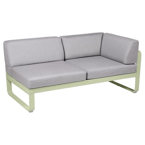 Módulo derecho esquina BELLEVIE 2 plazas. Colección Bellevie comprar online mobiliario Fermob exterior e interior. Rincón del Mueble RDM Madrid España.