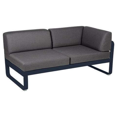 Módulo derecho esquina BELLEVIE 2 plazas. Colección Bellevie comprar online mobiliario Fermob exterior e interior. Rincón del Mueble RDM Madrid España.