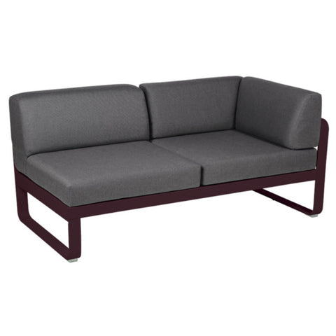 Módulo derecho esquina BELLEVIE 2 plazas. Colección Bellevie comprar online mobiliario Fermob exterior e interior. Rincón del Mueble RDM Madrid España.