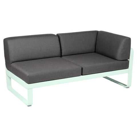 Módulo derecho esquina BELLEVIE 2 plazas. Colección Bellevie comprar online mobiliario Fermob exterior e interior. Rincón del Mueble RDM Madrid España.