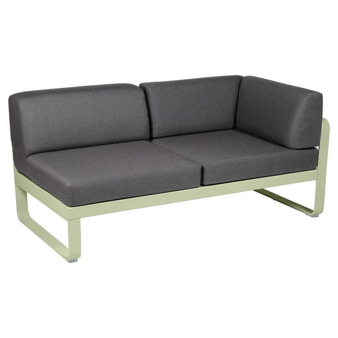 Módulo derecho esquina BELLEVIE 2 plazas. Colección Bellevie comprar online mobiliario Fermob exterior e interior. Rincón del Mueble RDM Madrid España.