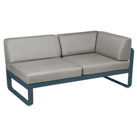 Módulo derecho esquina BELLEVIE 2 plazas. Colección Bellevie comprar online mobiliario Fermob exterior e interior. Rincón del Mueble RDM Madrid España.