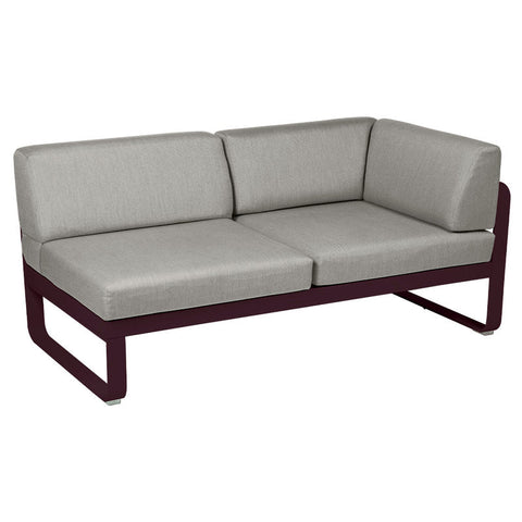 Módulo derecho esquina BELLEVIE 2 plazas. Colección Bellevie comprar online mobiliario Fermob exterior e interior. Rincón del Mueble RDM Madrid España.