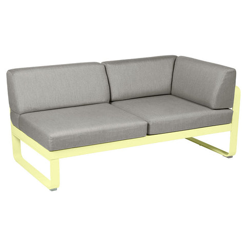 Módulo derecho esquina BELLEVIE 2 plazas. Colección Bellevie comprar online mobiliario Fermob exterior e interior. Rincón del Mueble RDM Madrid España.