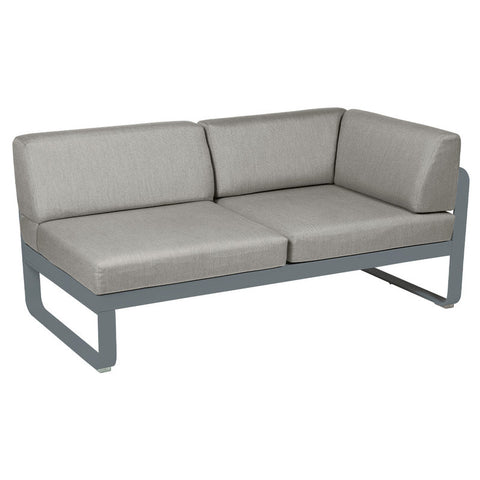 Módulo derecho esquina BELLEVIE 2 plazas. Colección Bellevie comprar online mobiliario Fermob exterior e interior. Rincón del Mueble RDM Madrid España.