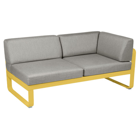 Módulo derecho esquina BELLEVIE 2 plazas. Colección Bellevie comprar online mobiliario Fermob exterior e interior. Rincón del Mueble RDM Madrid España.