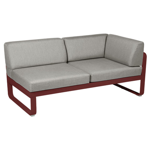Módulo derecho esquina BELLEVIE 2 plazas. Colección Bellevie comprar online mobiliario Fermob exterior e interior. Rincón del Mueble RDM Madrid España.