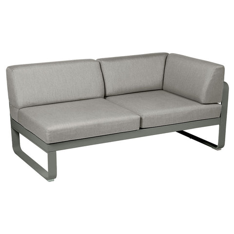 Módulo derecho esquina BELLEVIE 2 plazas. Colección Bellevie comprar online mobiliario Fermob exterior e interior. Rincón del Mueble RDM Madrid España.