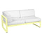 Módulo izquierdo esquina BELLEVIE 2 plazas. Fermob. Compra online mobiliario exterior e interior, Rincón del Mueble RDM Madrid España. Colección modular para sofá