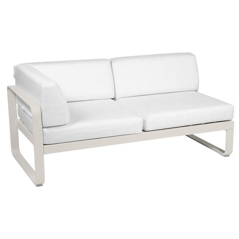 Módulo izquierdo esquina BELLEVIE 2 plazas. Fermob. Compra online mobiliario exterior e interior, Rincón del Mueble RDM Madrid España. Colección modular para sofá