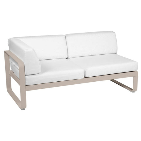 Módulo izquierdo esquina BELLEVIE 2 plazas. Fermob. Compra online mobiliario exterior e interior, Rincón del Mueble RDM Madrid España. Colección modular para sofá