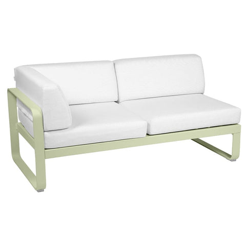 Módulo izquierdo esquina BELLEVIE 2 plazas. Fermob. Compra online mobiliario exterior e interior, Rincón del Mueble RDM Madrid España. Colección modular para sofá