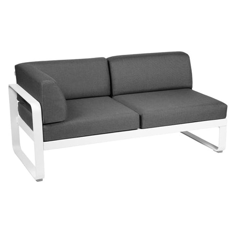 Módulo izquierdo esquina BELLEVIE 2 plazas. Fermob. Compra online mobiliario exterior e interior, Rincón del Mueble RDM Madrid España. Colección modular para sofá