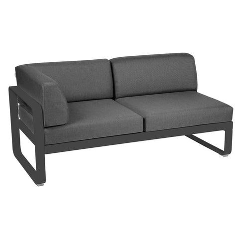 Módulo izquierdo esquina BELLEVIE 2 plazas. Fermob. Compra online mobiliario exterior e interior, Rincón del Mueble RDM Madrid España. Colección modular para sofá