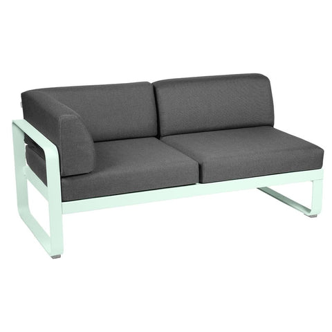 Módulo izquierdo esquina BELLEVIE 2 plazas. Fermob. Compra online mobiliario exterior e interior, Rincón del Mueble RDM Madrid España. Colección modular para sofá