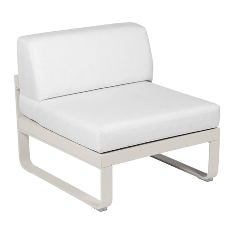 Módulo central BELLEVIE 1 plaza. Rincón del Mueble RDM Madrid España. Colección Bellevie de la marca FERMOB. Comprar online mobiliario exterior e interior Fermob.