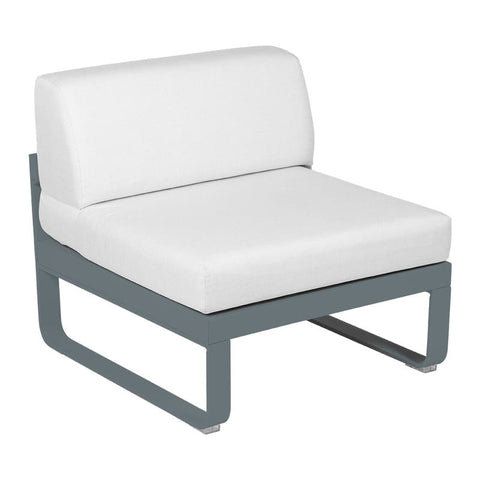 Módulo central BELLEVIE 1 plaza. Rincón del Mueble RDM Madrid España. Colección Bellevie de la marca FERMOB. Comprar online mobiliario exterior e interior Fermob.