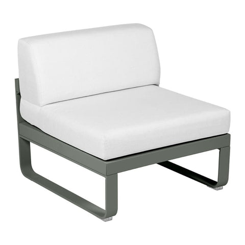 Módulo central BELLEVIE 1 plaza. Rincón del Mueble RDM Madrid España. Colección Bellevie de la marca FERMOB. Comprar online mobiliario exterior e interior Fermob.