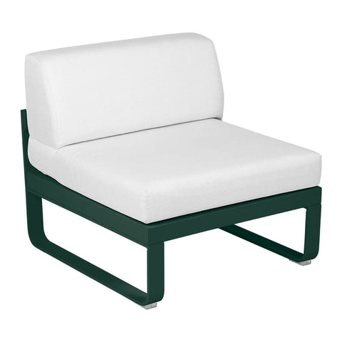 Módulo central BELLEVIE 1 plaza. Rincón del Mueble RDM Madrid España. Colección Bellevie de la marca FERMOB. Comprar online mobiliario exterior e interior Fermob.