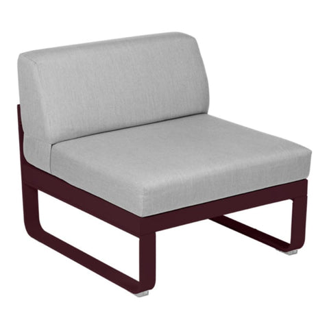 Módulo central BELLEVIE 1 plaza. Rincón del Mueble RDM Madrid España. Colección Bellevie de la marca FERMOB. Comprar online mobiliario exterior e interior Fermob.