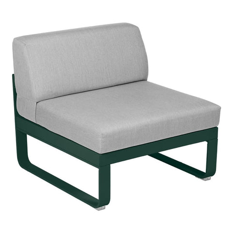 Módulo central BELLEVIE 1 plaza. Rincón del Mueble RDM Madrid España. Colección Bellevie de la marca FERMOB. Comprar online mobiliario exterior e interior Fermob.