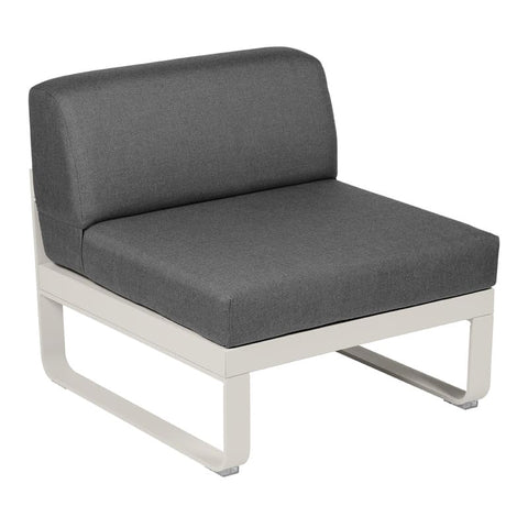 Módulo central BELLEVIE 1 plaza. Rincón del Mueble RDM Madrid España. Colección Bellevie de la marca FERMOB. Comprar online mobiliario exterior e interior Fermob.