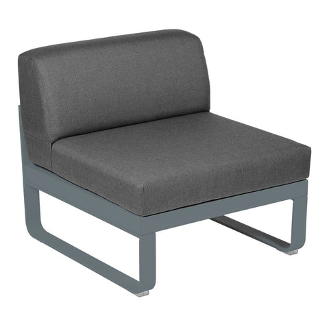 Módulo central BELLEVIE 1 plaza. Rincón del Mueble RDM Madrid España. Colección Bellevie de la marca FERMOB. Comprar online mobiliario exterior e interior Fermob.