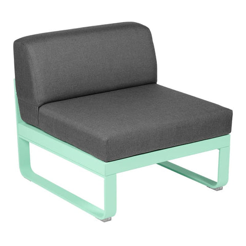 Módulo central BELLEVIE 1 plaza. Rincón del Mueble RDM Madrid España. Colección Bellevie de la marca FERMOB. Comprar online mobiliario exterior e interior Fermob.
