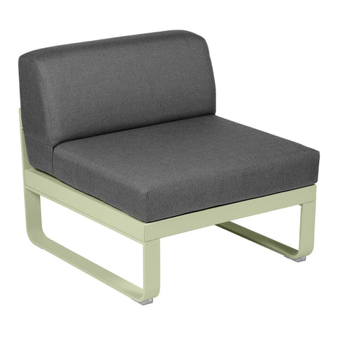 Módulo central BELLEVIE 1 plaza. Rincón del Mueble RDM Madrid España. Colección Bellevie de la marca FERMOB. Comprar online mobiliario exterior e interior Fermob.