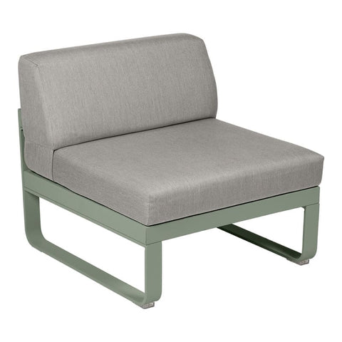 Módulo central BELLEVIE 1 plaza. Rincón del Mueble RDM Madrid España. Colección Bellevie de la marca FERMOB. Comprar online mobiliario exterior e interior Fermob.