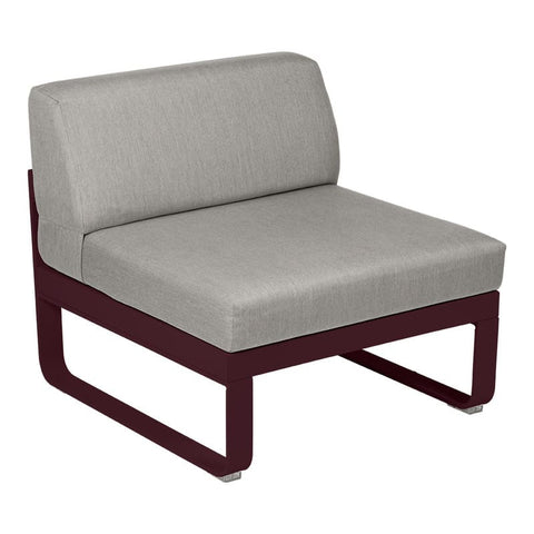 Módulo central BELLEVIE 1 plaza. Rincón del Mueble RDM Madrid España. Colección Bellevie de la marca FERMOB. Comprar online mobiliario exterior e interior Fermob.