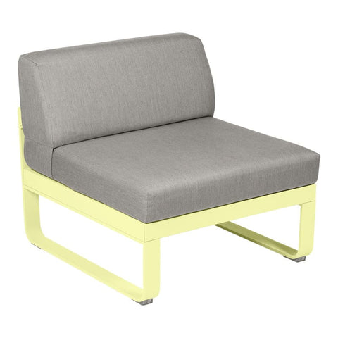 Módulo central BELLEVIE 1 plaza. Rincón del Mueble RDM Madrid España. Colección Bellevie de la marca FERMOB. Comprar online mobiliario exterior e interior Fermob.