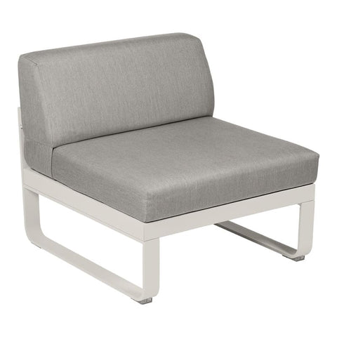 Módulo central BELLEVIE 1 plaza. Rincón del Mueble RDM Madrid España. Colección Bellevie de la marca FERMOB. Comprar online mobiliario exterior e interior Fermob.