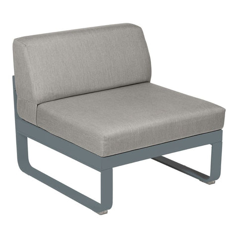 Módulo central BELLEVIE 1 plaza. Rincón del Mueble RDM Madrid España. Colección Bellevie de la marca FERMOB. Comprar online mobiliario exterior e interior Fermob.