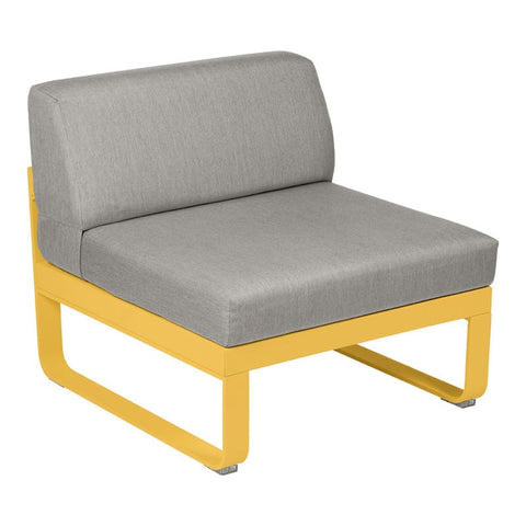 Módulo central BELLEVIE 1 plaza. Rincón del Mueble RDM Madrid España. Colección Bellevie de la marca FERMOB. Comprar online mobiliario exterior e interior Fermob.