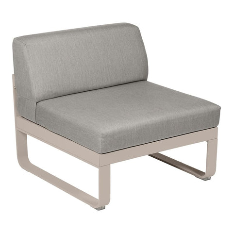 Módulo central BELLEVIE 1 plaza. Rincón del Mueble RDM Madrid España. Colección Bellevie de la marca FERMOB. Comprar online mobiliario exterior e interior Fermob.