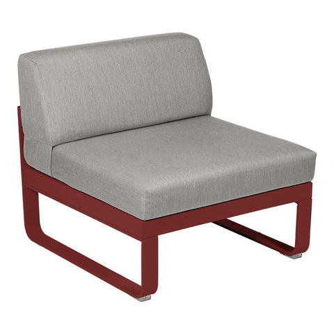 Módulo central BELLEVIE 1 plaza. Rincón del Mueble RDM Madrid España. Colección Bellevie de la marca FERMOB. Comprar online mobiliario exterior e interior Fermob.