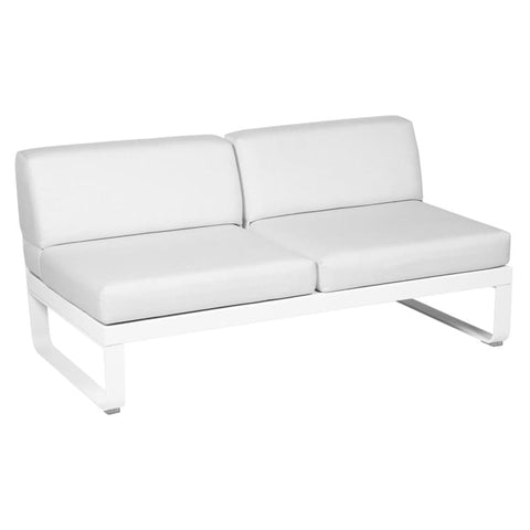 Módulo central BELLEVIE 2 plazas. Rincón del Mueble RDM Madrid España. Colección Bellevie de la marca FERMOB. Comprar online mobiliario exterior e interior Fermob.